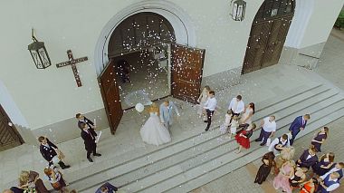Видеограф WOJ WIT, Быдгощ, Польша - Oliwia i Maciej [wedding short film], SDE, аэросъёмка, свадьба