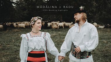 Видеограф Iuliu-Paul Pop, Клуж-Напока, Румыния - Madalina + Radu - Highlights Civil Wedding, свадьба