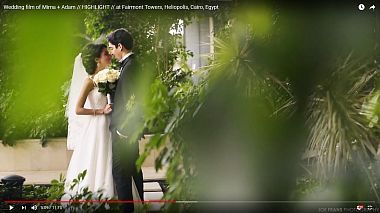 来自 亚历山大, 埃及 的摄像师 Mina Ibrahim Youssef - Wedding film of Mirna + Adam, wedding
