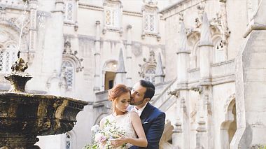 来自 里斯本, 葡萄牙 的摄像师 Hugo Sousa Films - Kate&Adam - Bussaco Palace / Portugal Elopement, drone-video, wedding