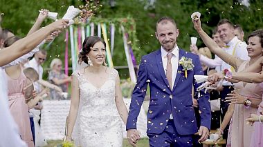 Видеограф Michal Magušin, Братислава, Словакия - Wedding in the barn / Denisa and Ondrej, свадьба