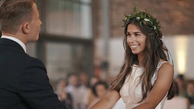 Videographer Michal Magušin from Bratislava, Slovakia - Lenka & Daniel - wedding in horse riding hall, wedding