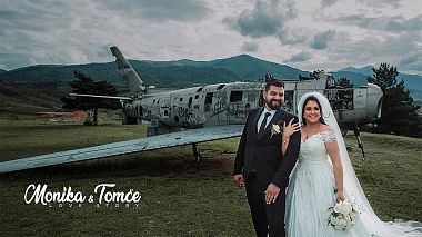 来自 比托拉, 北马其顿 的摄像师 Concept Production - MONIKA & TOMCE, drone-video, wedding