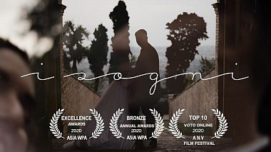 Видеограф Michele Telari, Senigallia, Италия - I SOGNI | matrimonio al castello di Montegiove, SDE, drone-video, engagement, wedding