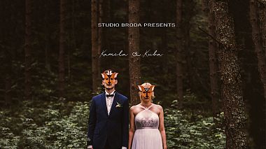 Видеограф Studio Broda, Гданск, Полша - A woodland love | Kamila & Kuba | Studio Broda, wedding