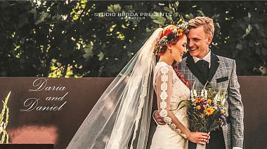 Videógrafo Studio Broda de Gdansk, Polonia - Retro rustic wedding | Daria & Daniel | Studio Broda, wedding