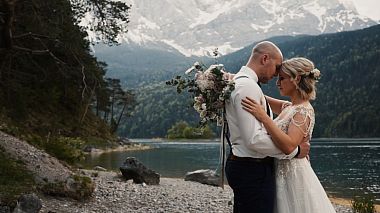 Видеограф Jaqueline Weber, Зиген, Германия - Julia & Christian | Elopement at Lake Eibsee Germany, свадьба